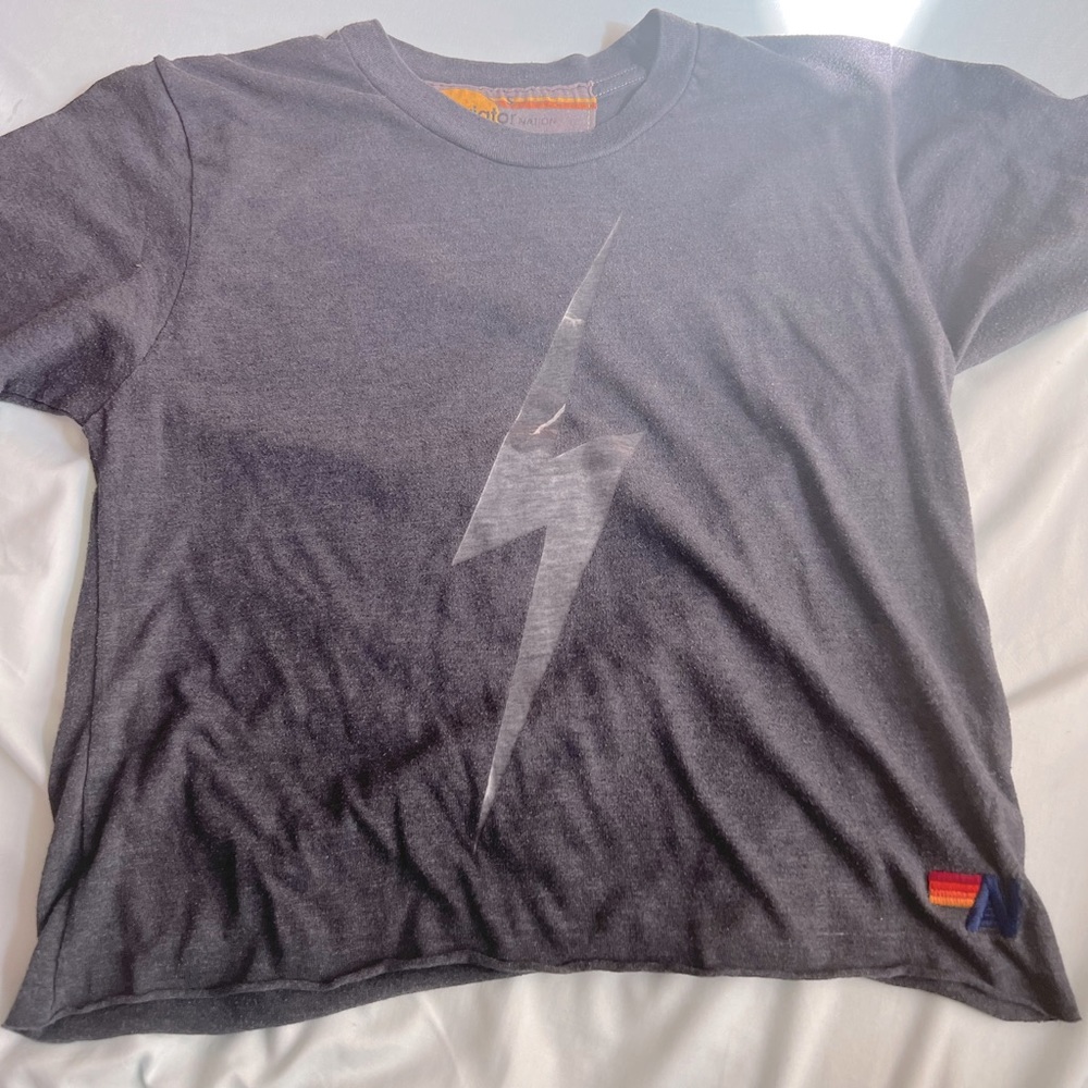Aviator Nation Bolt Boyfriend Tee